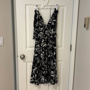 White House Black Market halter dress size medium